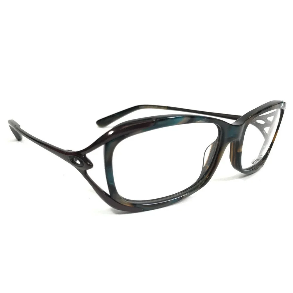 Oakley Eyeglasses Frames Exposure OX1068-0253 Abalone Brown Rectangle 53-16-124